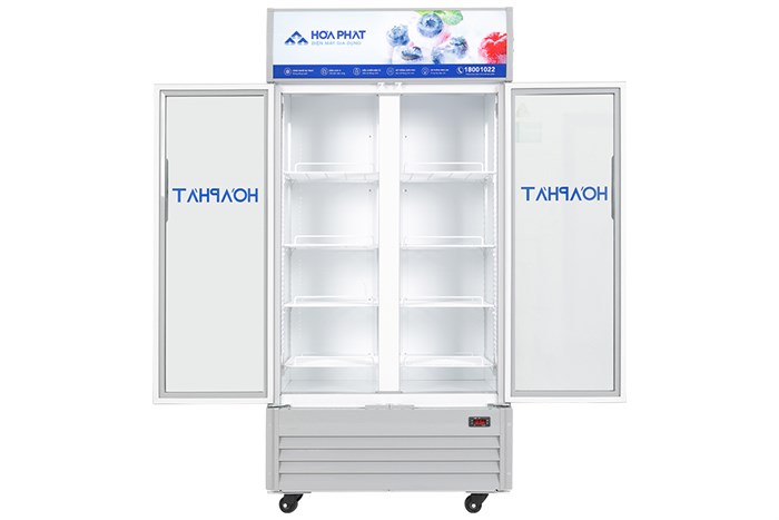 Tủ mát trưng bày Hòa Phát Inverter 526 lít HSR D8526